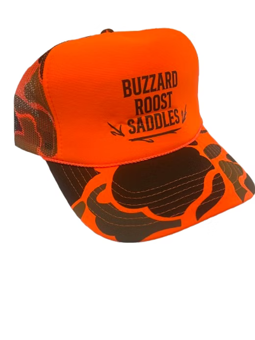 Hunter Orange Duck Camo BRS Hat